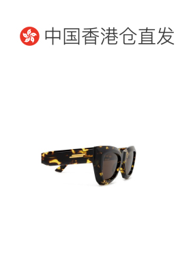 1h可退 香港直邮Bottega Veneta 葆蝶家 女士 玳瑁色太阳镜 BV125