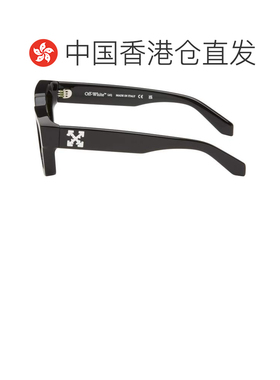 1h可退 香港直邮off-white 男士 黑色 Virgil L 太阳镜 OW1022105