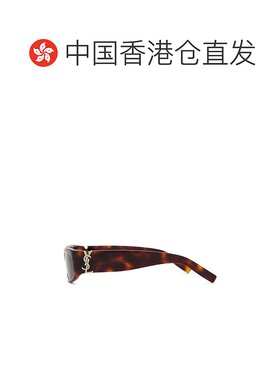 1h可退 香港直邮Saint Laurent 圣罗兰 女士 矩形太阳眼镜 SLM152