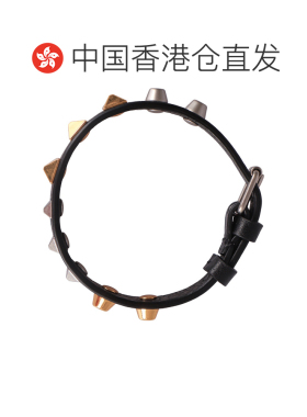 香港直邮valentino 华伦天奴 男士 铆钉皮革手链 8Y2J0BH4IEV4IEV
