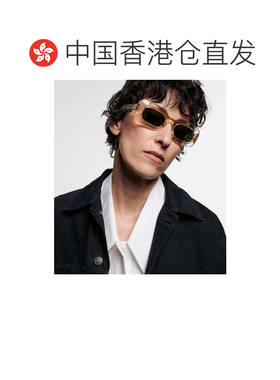 1h可退香港直邮KHAITE 女士 x Oliver Peoples 1966C 矩形太阳眼