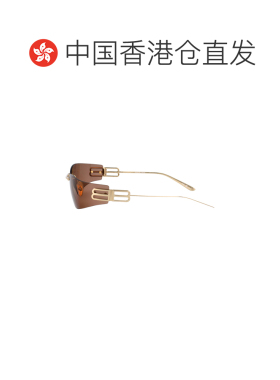 1h可退 香港直邮Balenciaga 巴黎世家 女士 GOLD-GOLD-BROWN 金属