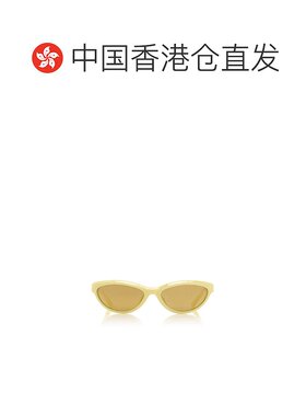 香港直邮Jacquemus 女士 Curvo 醋纤太阳眼镜 yellow黄色 舒适时