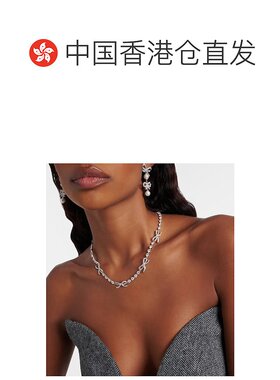 1h可退 香港直邮Self-Portrait 女士 水晶装饰项链 metal金属色