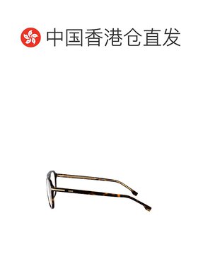 1h可退 香港直邮BOSS 波士 男士 雪茄色醋纤眼镜 BOSS1755