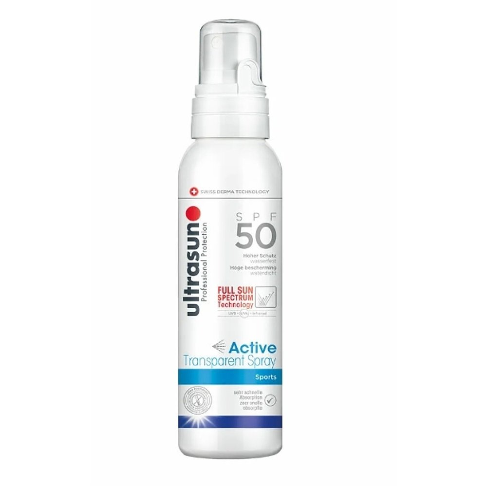 欧洲直邮ULTRASUN优佳防晒喷雾SPF50运动防晒150ml - 图0