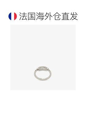 自营欧洲直邮Fendi芬迪 O’Lock女士银色戒指