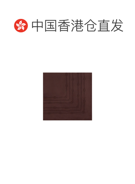 Gucci 互扣式双G链带图案方巾 8653723G009 【付后1h可退】