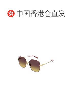1h可退 香港直邮CHLOÉ 男士太阳镜 CH0139SA003 AW2024 金色 Chlo