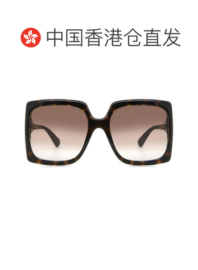 香港直邮GUCCI 女士眼镜 GG0876S002 SS2026 棕色 GUCCI WOMEN'S