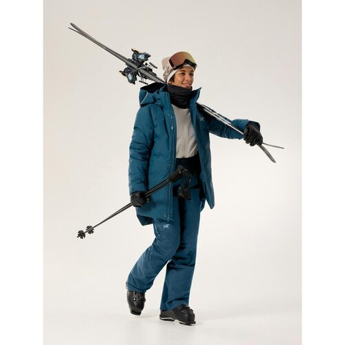 自营欧洲直邮Arcteryx始祖鸟 Andessa女士深湖蓝色GORE-TEX保暖滑 - 图3