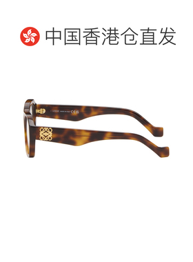 1h可退 香港直邮LOEWE 罗意威 男士 棕色 Anagram 眼镜 LW50113I5