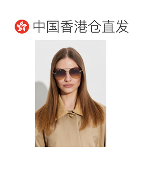 香港直邮VERSACE 女士太阳镜 0VE22960125270 CO 金色 Sunglasses