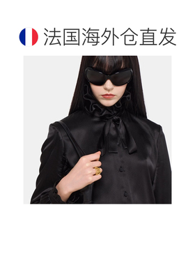自营欧洲直邮GUCCI古驰 GG Marmont戒指金色黄铜镂空男女通用