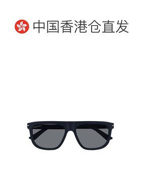 香港直邮Gucci 古驰 男士 几何框太阳镜 GG1726S blue蓝色 舒适时