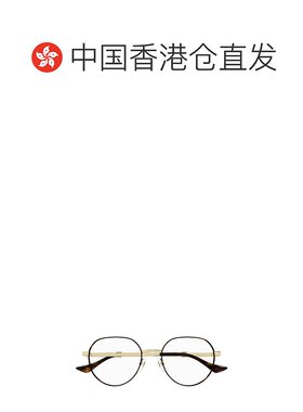 香港直邮Gucci 古驰 男士 圆框平光镜 GG1496O metal金属色 舒适
