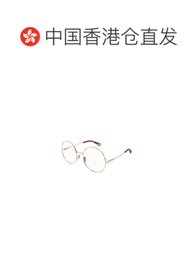 1h可退 香港直邮CHLOÉ 女士眼镜 CH0185O002 SS2026 白色 圆框平