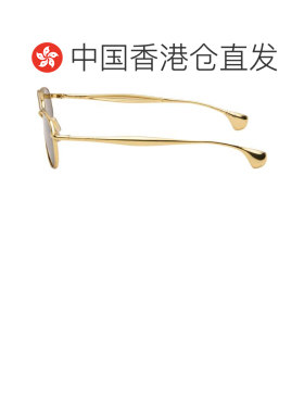 1h可退 香港直邮Bottega Veneta 葆蝶家 男士 金色 Fin 飞行员太