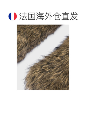 欧洲直邮自营CELINE思琳 中性沙色/棕色人造皮草【付后1h可退】
