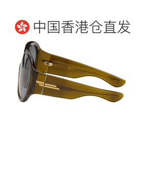 香港直邮Bottega Veneta 葆蝶家 女士 卡其色 Scudo Shield 太阳