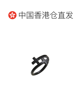 1h可退 香港直邮Dsquared2 二次方 男士 戒指 black黑色 舒适时尚