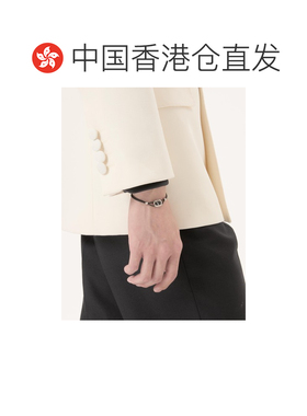 香港直邮VALENTINO 男士手链手镯 YJ0AI9PIB0NO CO 黑色 Ovalette