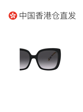 1h可退 香港直邮BURBERRY/博柏利 25FW 徽标条纹大框太阳镜 Women