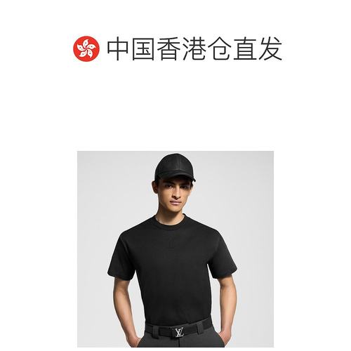 自营Louis Vuitton Tee-shirt embosse 男士T恤新款 - 图1