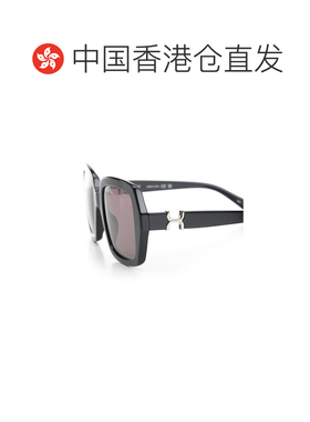 1h可退 香港直邮Chloe 蔻依 女士 方框太阳镜 CH0301S black黑色