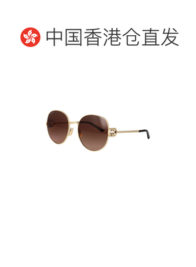 香港直邮GUCCI 女士太阳镜 GG2047S003 SS2026 金色 GG2047S古驰