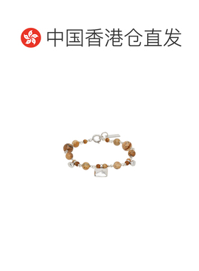 香港直邮Isabel Marant 石珠细节串珠手链配饰 BR0206HAC3B03T