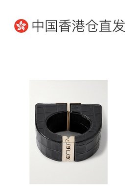 1h可退 香港直邮Tom Ford 汤姆 福特 女士 鳄鱼纹漆皮手镯 JW168L