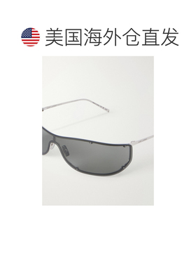 1h可退 美国直邮Saint Laurent 圣罗兰 男士 面具飞行员醋纤太阳