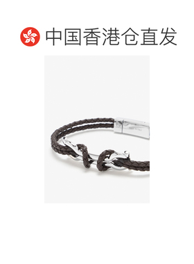 1h可退 Salvatore Ferragamo 编织手镯 770422配饰