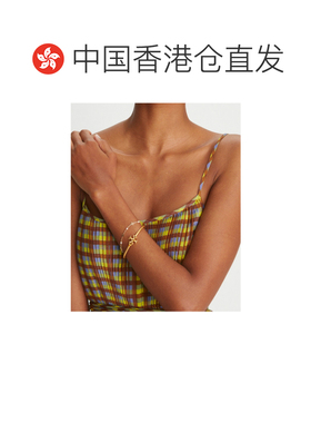 1h可退 香港直邮Tory Burch/汤丽柏琦 25FW KIRA 徽标手链 Women