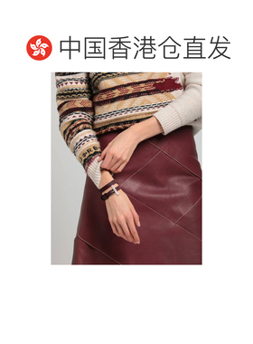 1h可退 香港直邮mcqueen 亚历山大 麦昆 女士 手链 red红色 舒适