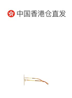 1h可退 香港直邮Chloe 蔻依 女士 徽标太阳镜 CH0112S white白色