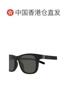 1h可退 香港直邮Gucci 古驰 男士 几何框太阳镜 GG1671S black黑