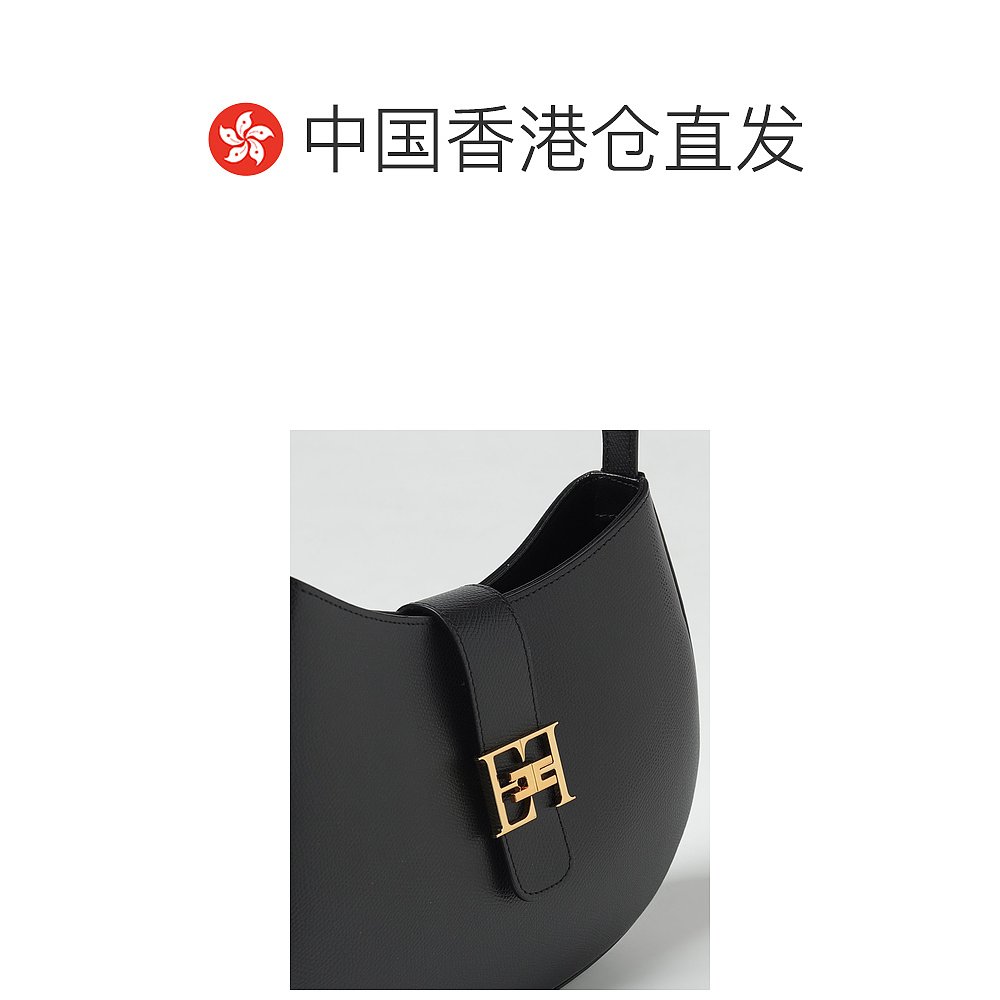 香港直邮Elisabetta Franchi logo标识手提包 BS40F41E2-图1