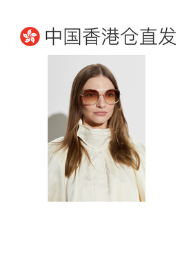 1h可退 香港直邮TOM FORD 女士太阳镜 FT134905828F CO 金色 Sung