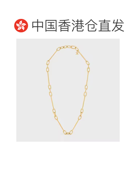 1h可退 香港直邮Celine 思琳 女士 CELINE CAPSULE Bijoux 金色项