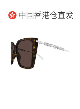 香港直邮Gucci 古驰 女士 GG1967S col. 003 雪茄色太阳眼镜 GG19