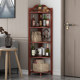 Triangular corner cabinet corner cabinet living room sofa side cabinet