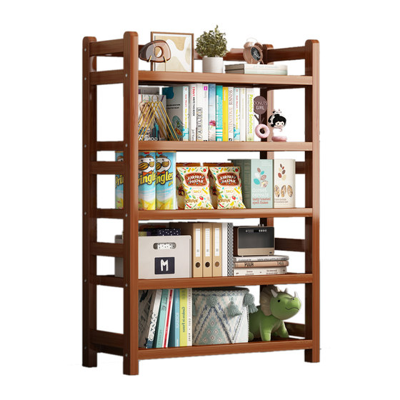 Bookshelf rack floor-standing multi-layer multi-functional storage rack