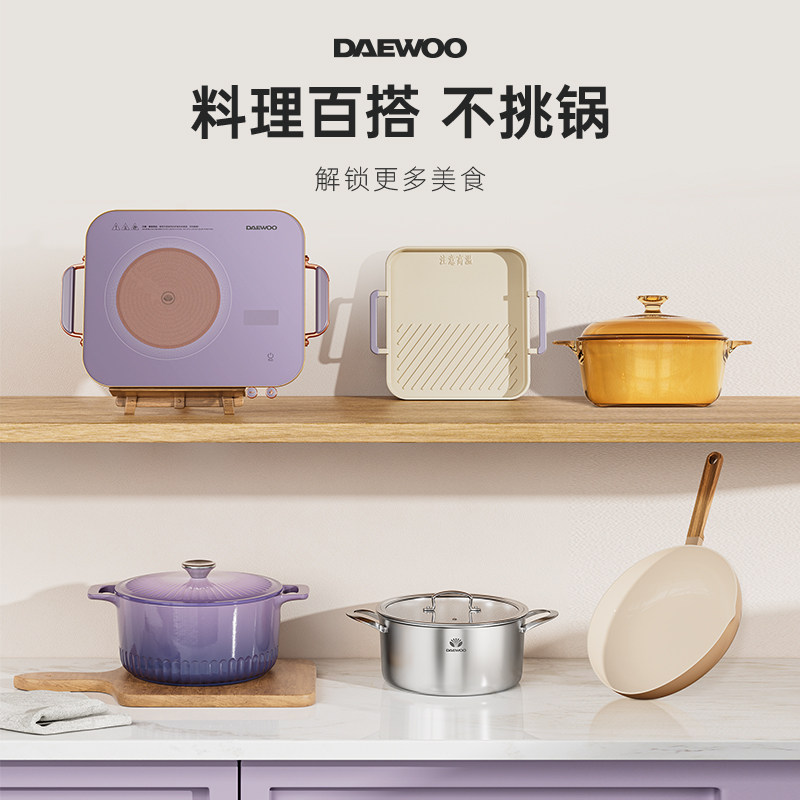 大宇家用小型大功率智能多电陶炉 大宇泰拉电磁炉/陶炉