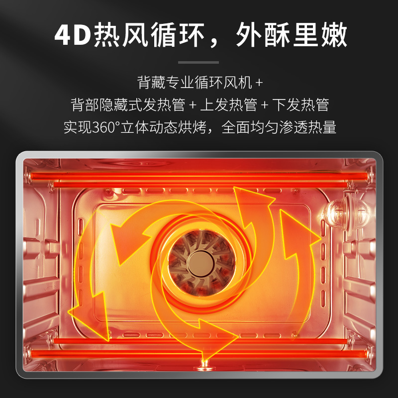 大宇泰拉专卖店韩国大宇蒸烤箱家用烘焙蒸烤一体机32L台式多功能蒸烤二合一烤箱2