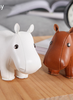 zuny合成皮革经典款河马书挡