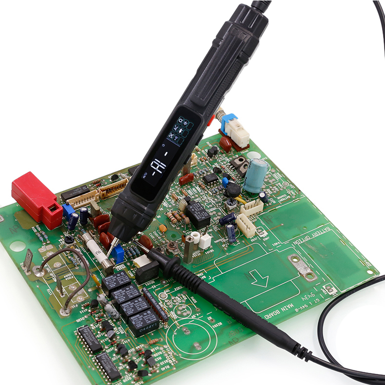 泰圣TS20C笔试防烧万用表全自动识别电阻电压二极管电容无需切换 - 图2