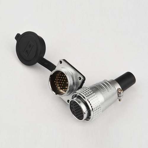 源头厂家电子连接器  PLS28 方正装  2芯-6芯航空插头 - 图1