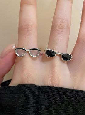 戒指时尚趣味指环开口潮流滴油